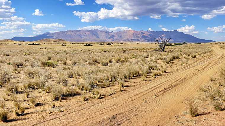 Brandbergmassief, Namibië.