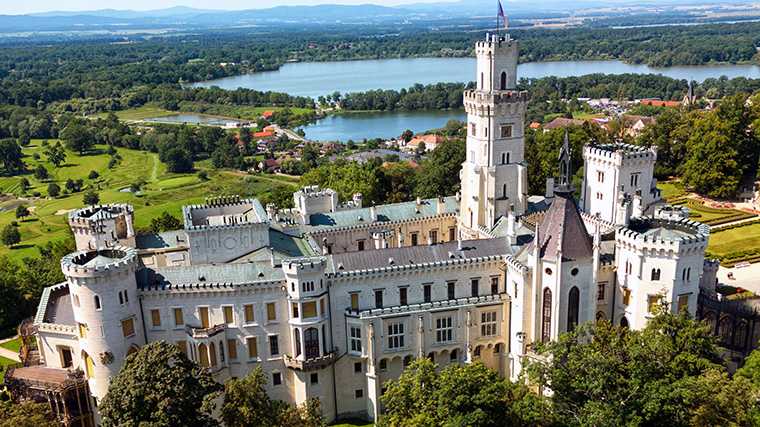 Kasteel Hluboká, Tsjechië.