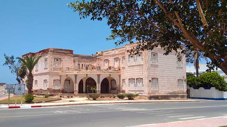 Voormalig Spaans consulaat in Sidi Ifni.