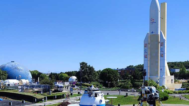 In het Cité de l’espace halen ruimtevaartliefhebbers hun hart op.