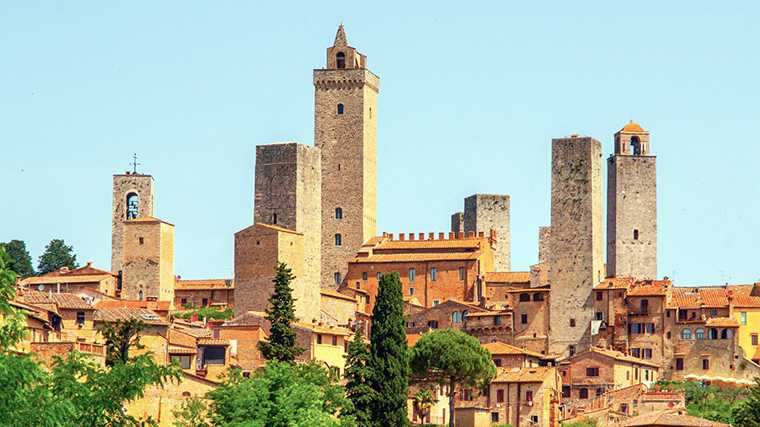 San Gimignano, Toscane, Italië