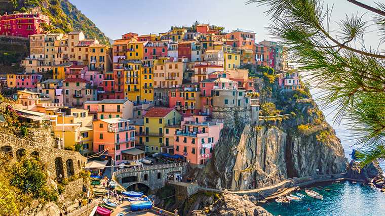 Manarola is één van de Cinque Terre aan de Ligurische kust.