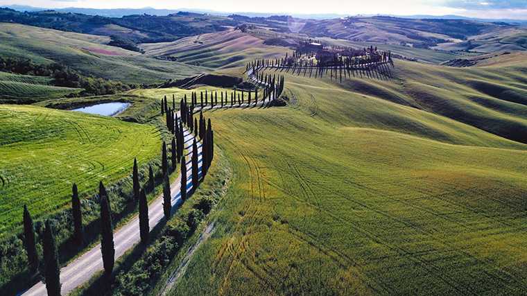 Auto huren in Toscane. 