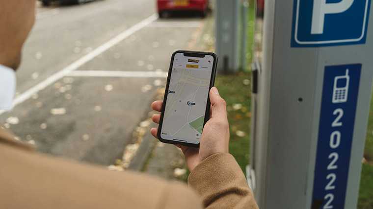 Parkeerapps in Europa.