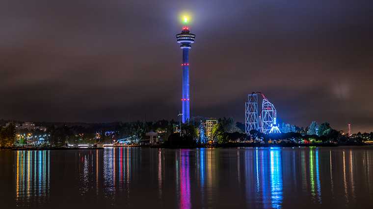 Desde la torre de Näsinneula tienes unas vistas preciosas de los alrededores de Tampere, en Finlandia.