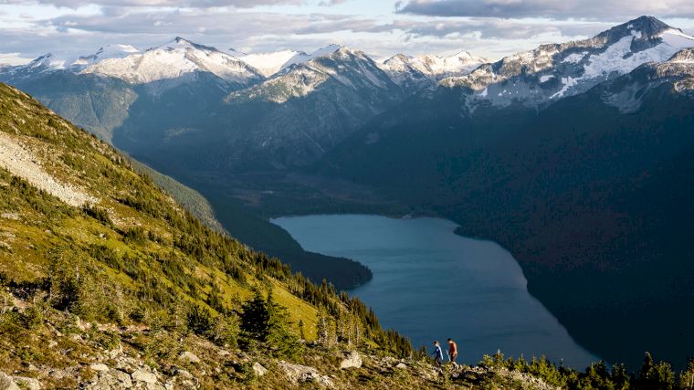 Garibaldi Lake in het hart van het gelijknamige natuurpark in British Columbia, Canada.