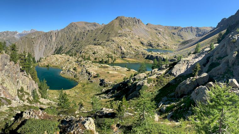 In de bergen van Nationaal Park Mercantour vind je verschillende meertjes.