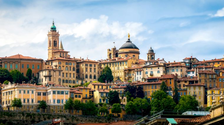 Bergamo heeft een mooie historische bovenstad