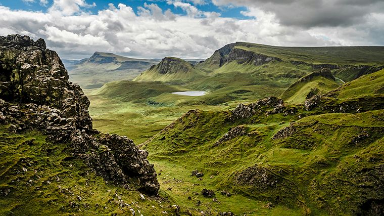 Quiraing, Isle of Skye, Schotland