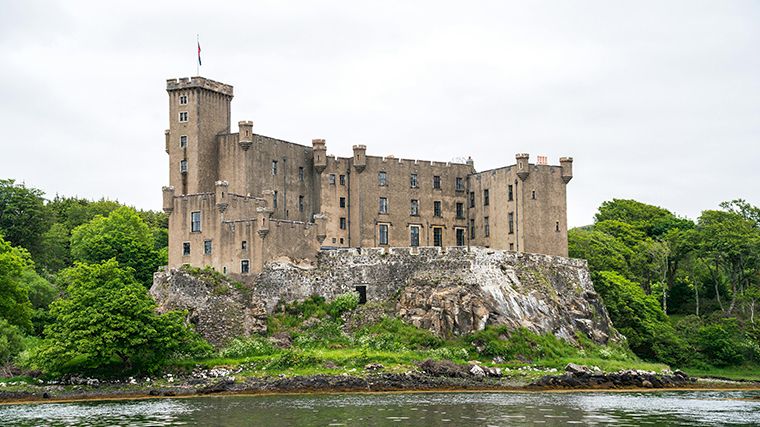 Dunvegan Castle, Isle of Skye, Schotland