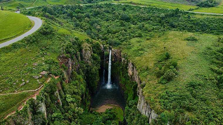 Waterval bij Graskop