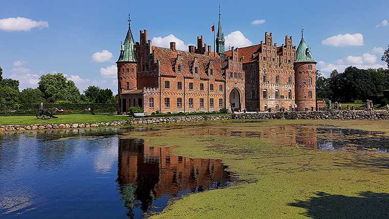 Kasteel Egeskov, Denemarken.