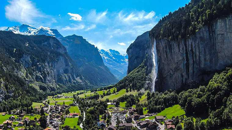 Lauterbrunnen, Zwitserland.