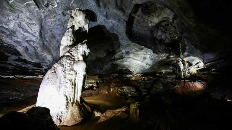 Het ‘schreeuwende monster’ in de grotten van Sudwala.