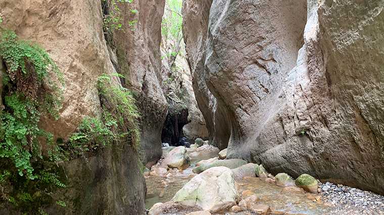 Avakas-kloof op Cyprus.