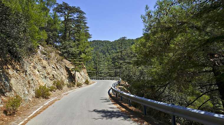 Wegen op Cyprus.