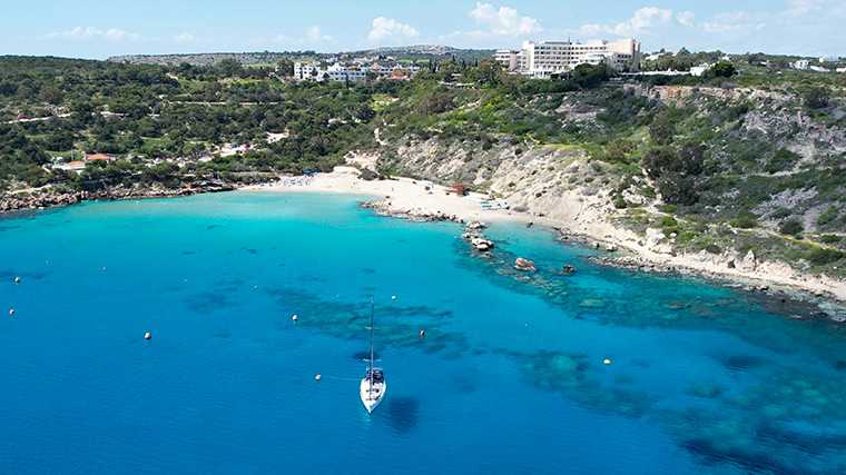 Stranden Cyprus.