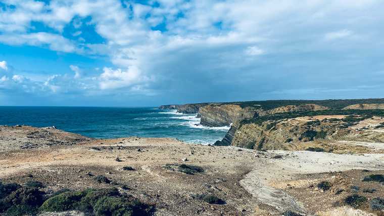 De westkust van Portugal bij Odemira.