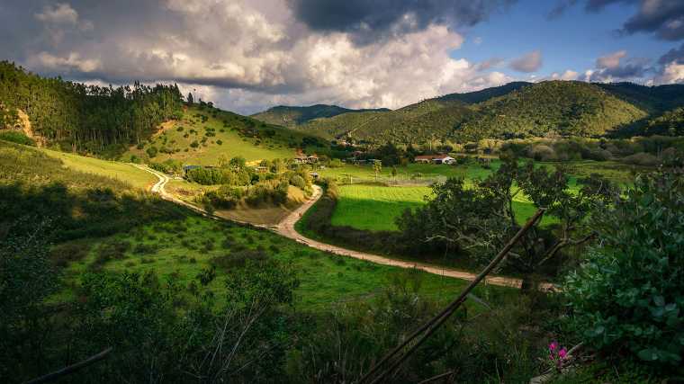 In de lente is de Alentejo prachtig groen.