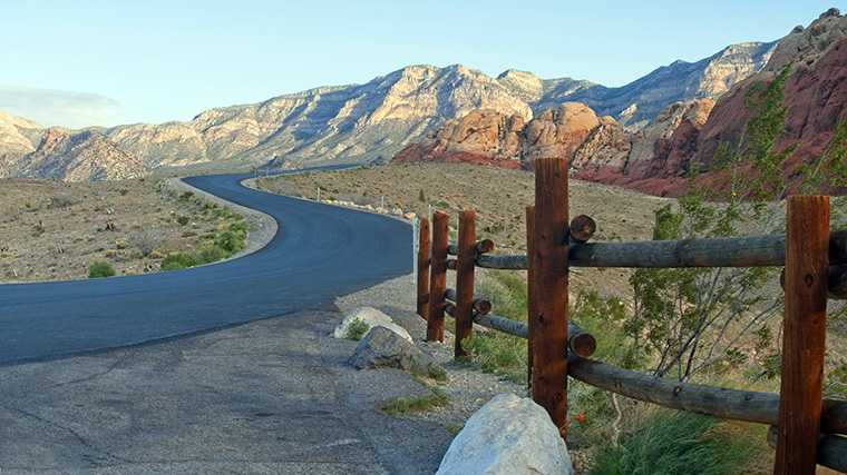 Auto huren van Las Vegas naar Los Angeles.