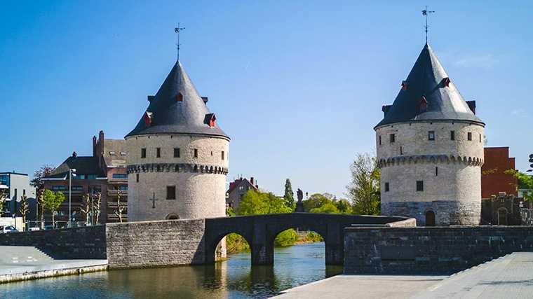 Broeltorens, Kortrijk, België.