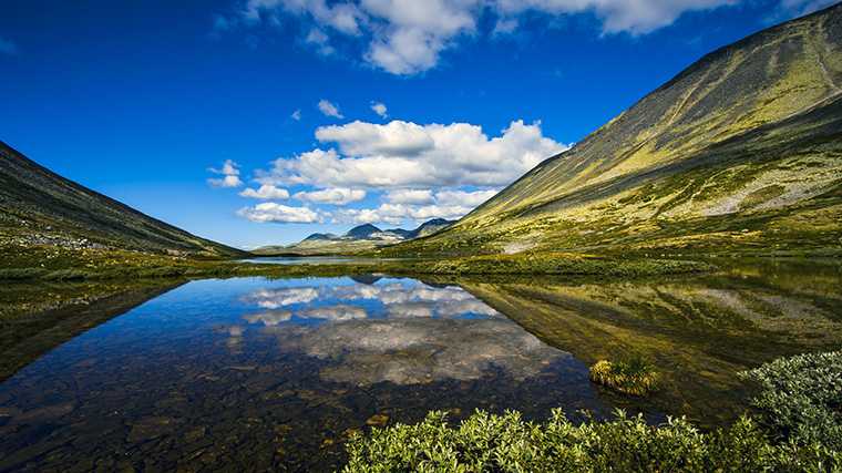 Illmanndalen in het nationaal park Rondane.