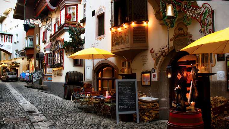 Het oergezellige centrum van Kufstein.