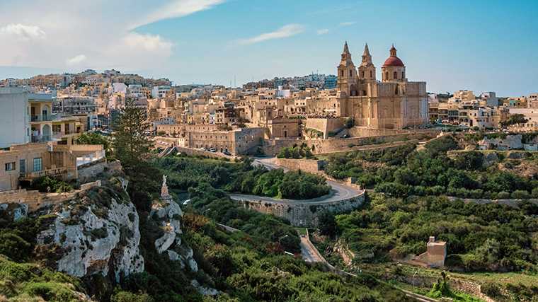 Mellieħa, Malta.