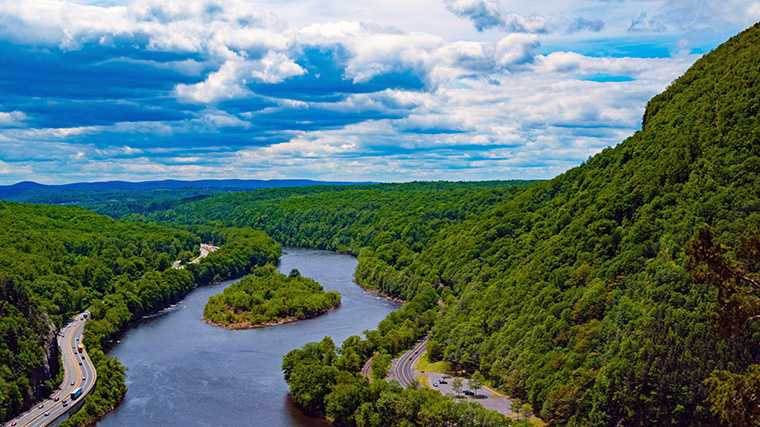 De Delaware Water Gap.