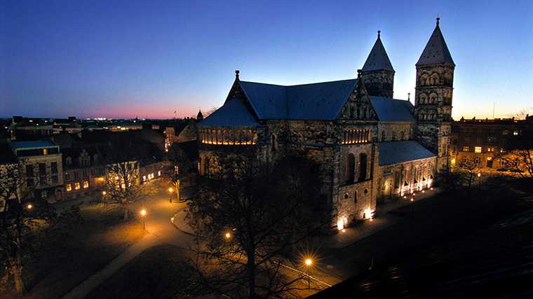 De Domkerk in het hart van Lund.