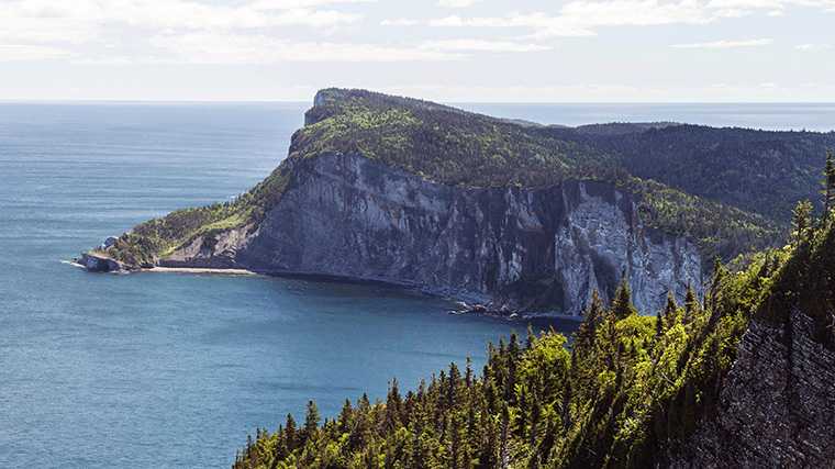 Parc national de Forillon, Canada.