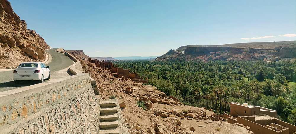 Road trip au Maroc en voiture de location.