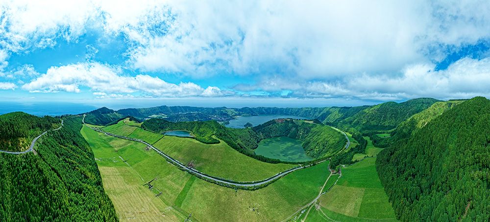 São Miguel, het grootste eiland van de Azoren.