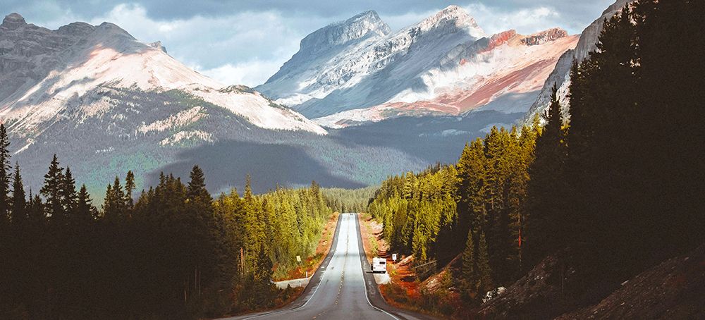 Roadtrip met huurauto rond Calgary.