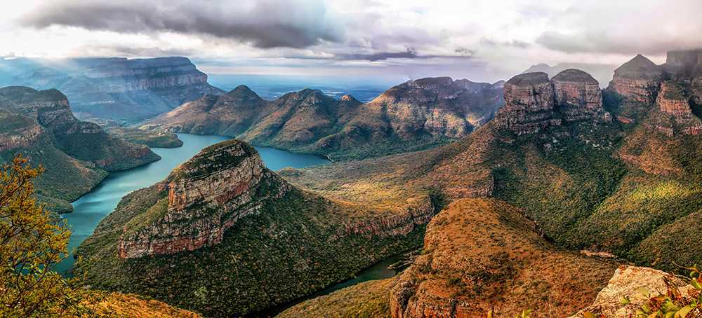 Blyde River Canyon is een van de hoogtepunten als je met een huurauto de Panoramaroute rijdt.